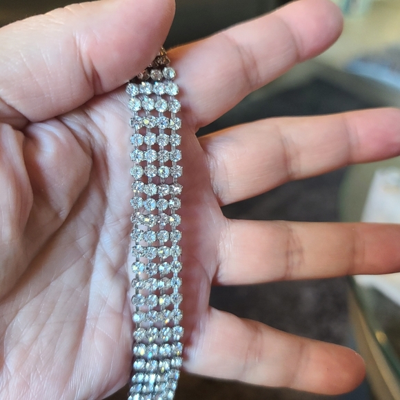 Vintage crystal Art Deco Bracelet. Stunning! - Picture 3 of 6